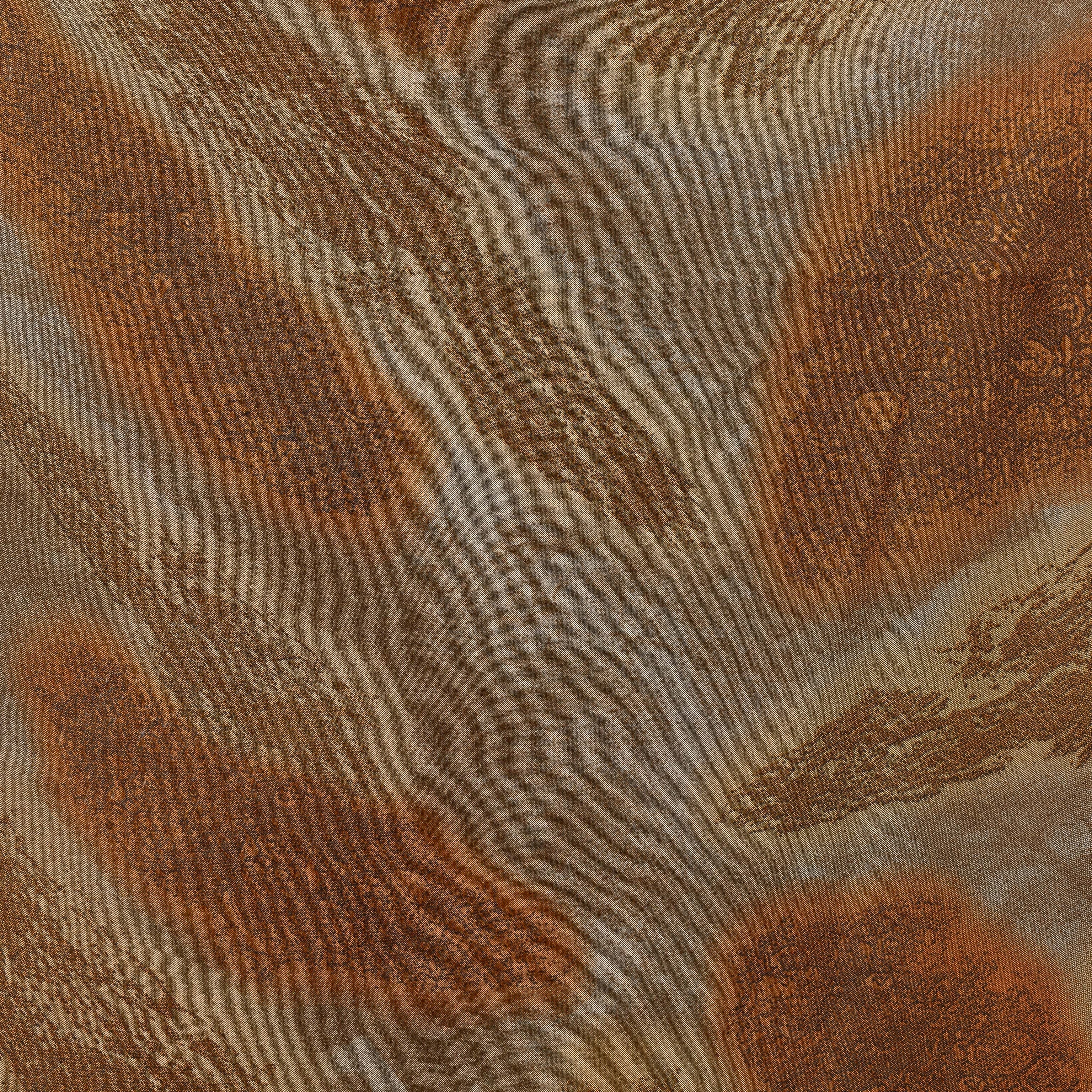 Vella Print Style 3-6 Silk Chiffon Hijab Brown