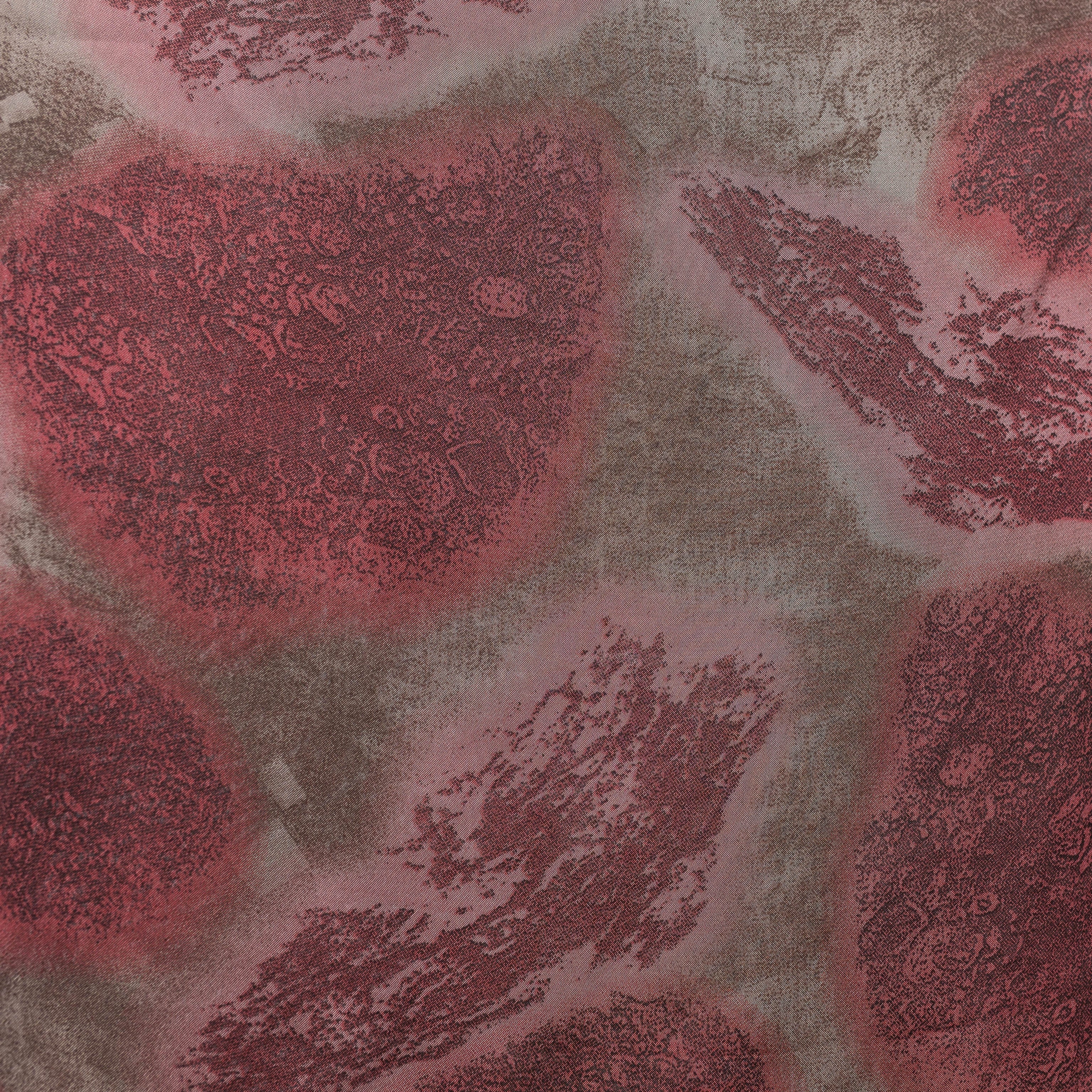 Vella Print Style 3-7 Silk Chiffon Hijab Rose Pink