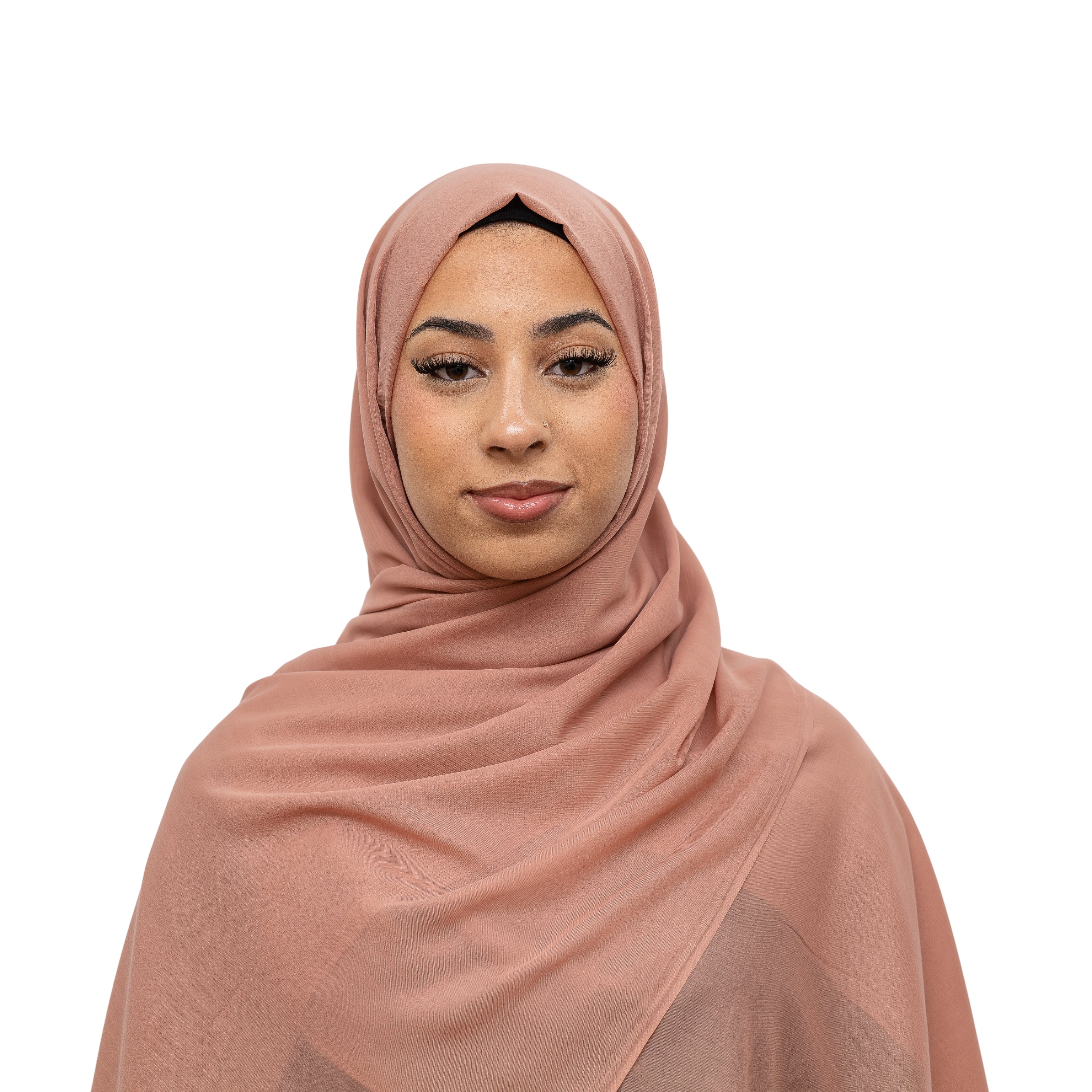 Exclusive Cotton Hijab Blush Pink Col 88