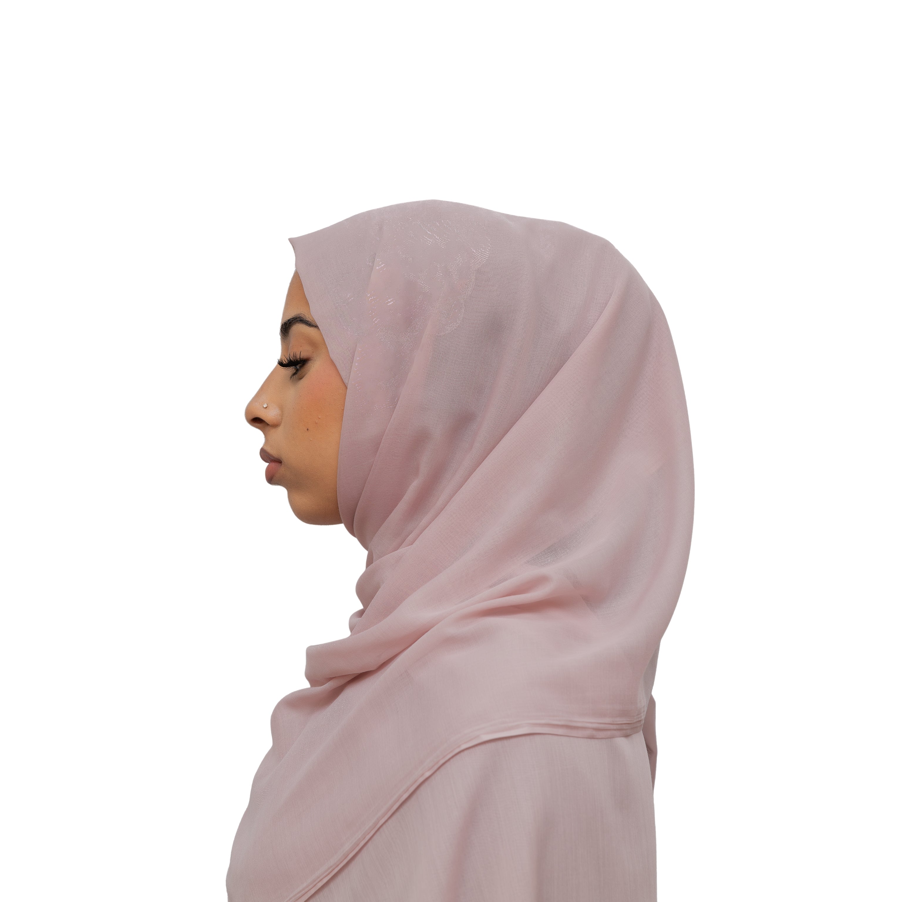 Exclusive Cotton Hijab Power Pink Col 14