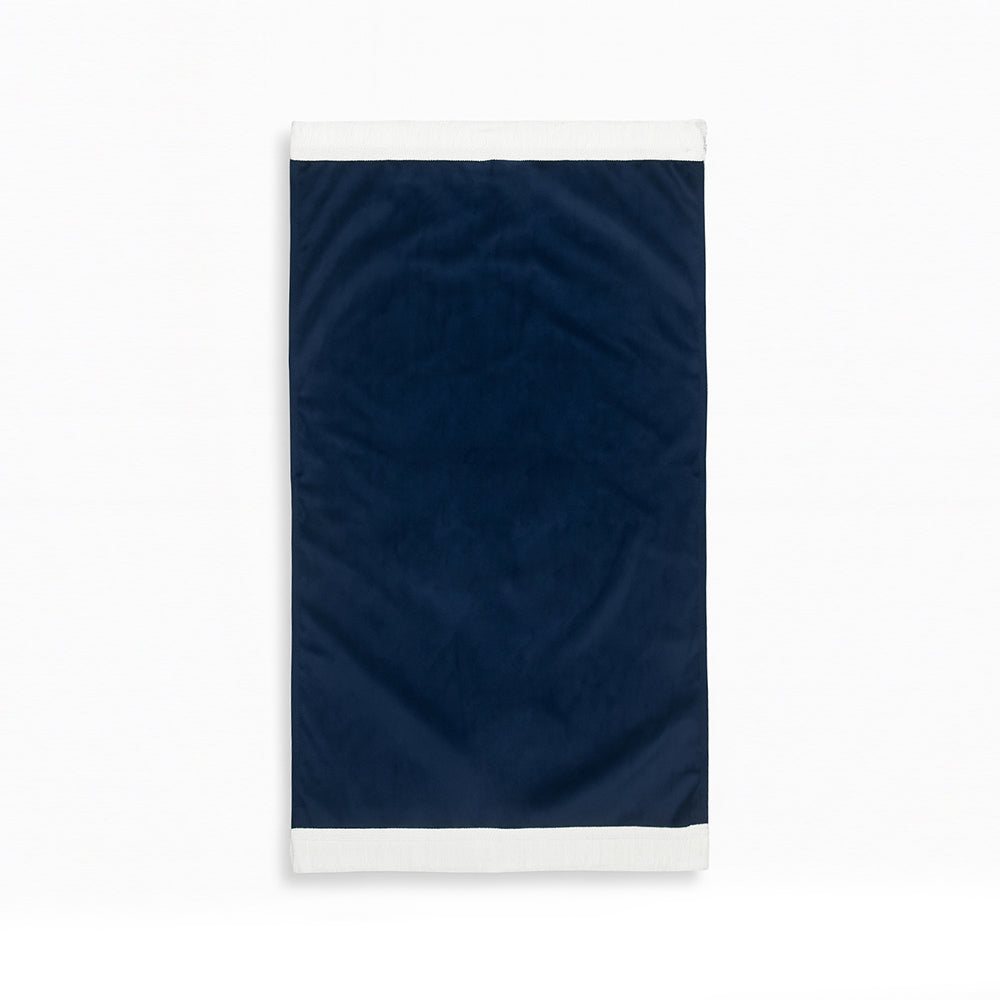 Plain Soft Touch Velvet Prayer Mat Navy AMTY 5022