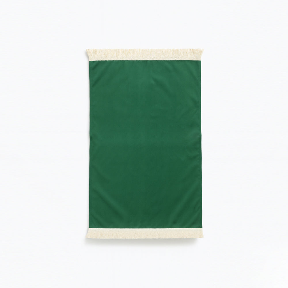 Plain Soft Touch Velvet Prayer Mat Green AMTY 5022