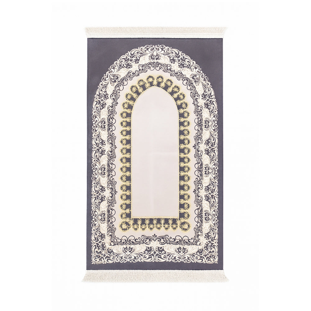 Luxury Satin Prayer Mat Purple AMTY 5048