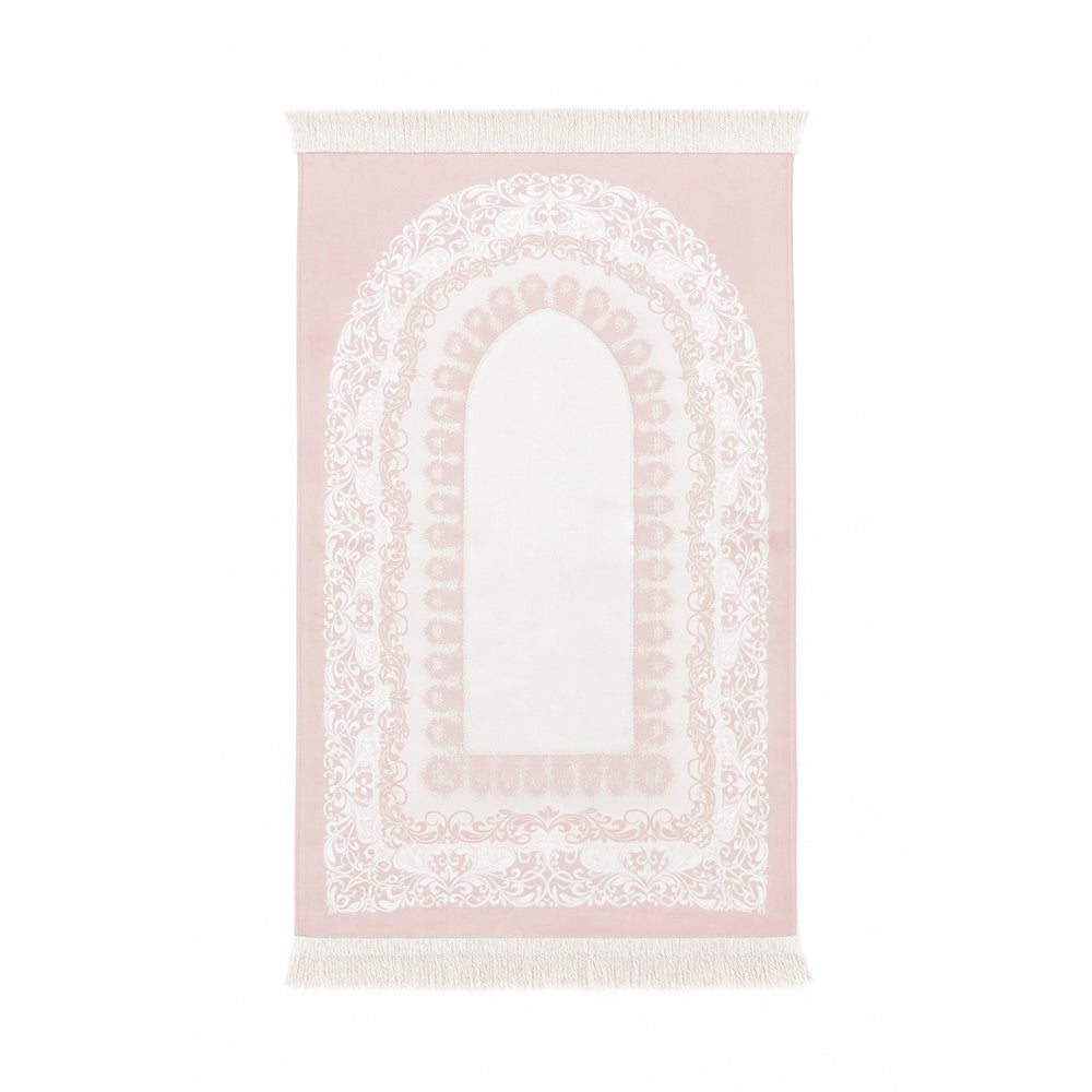 Luxury Satin Prayer Mat Pink AMTY 5048