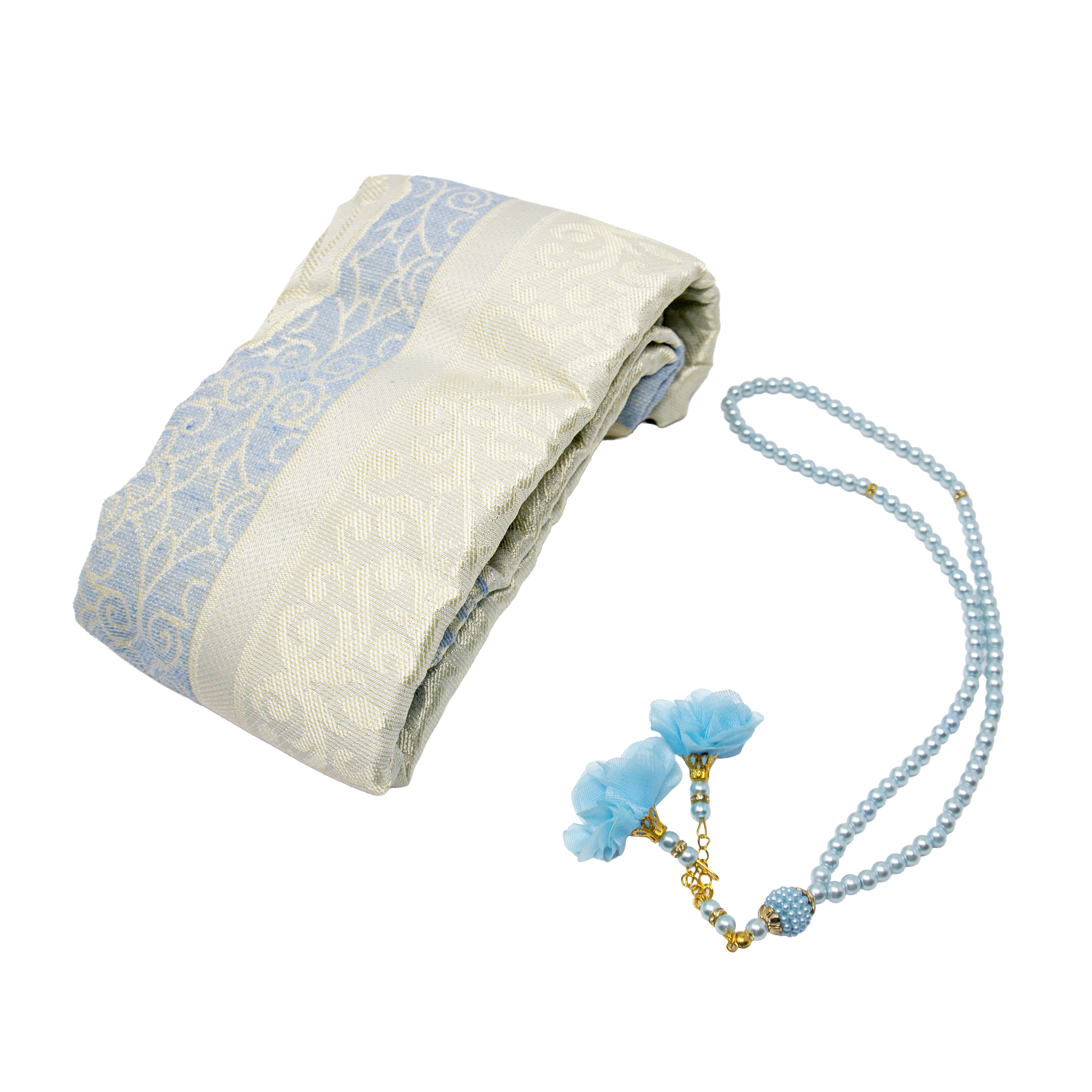Sky Blue Cylinder Prayer Set