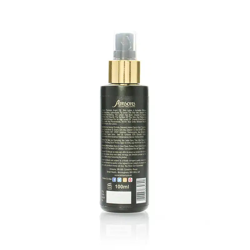 Argan Oil Moisturising Skin Lotion 100ml