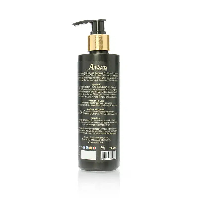 Argan Oil Of Morocco Shampoo & Conditioner 250ml