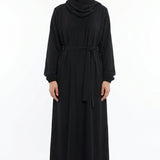 Textured Abaya Black ASL-618