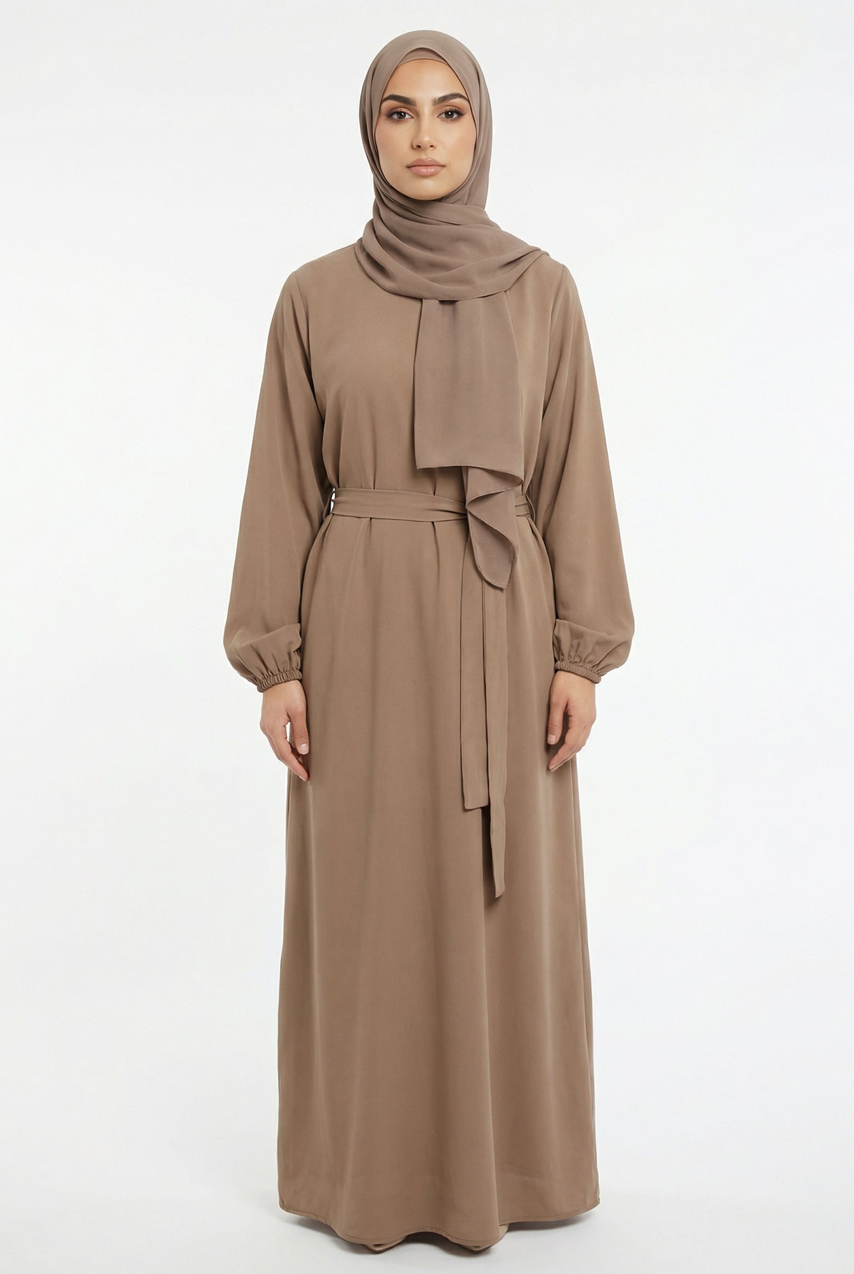 Basic Abaya Camel ASL-657 Col 11