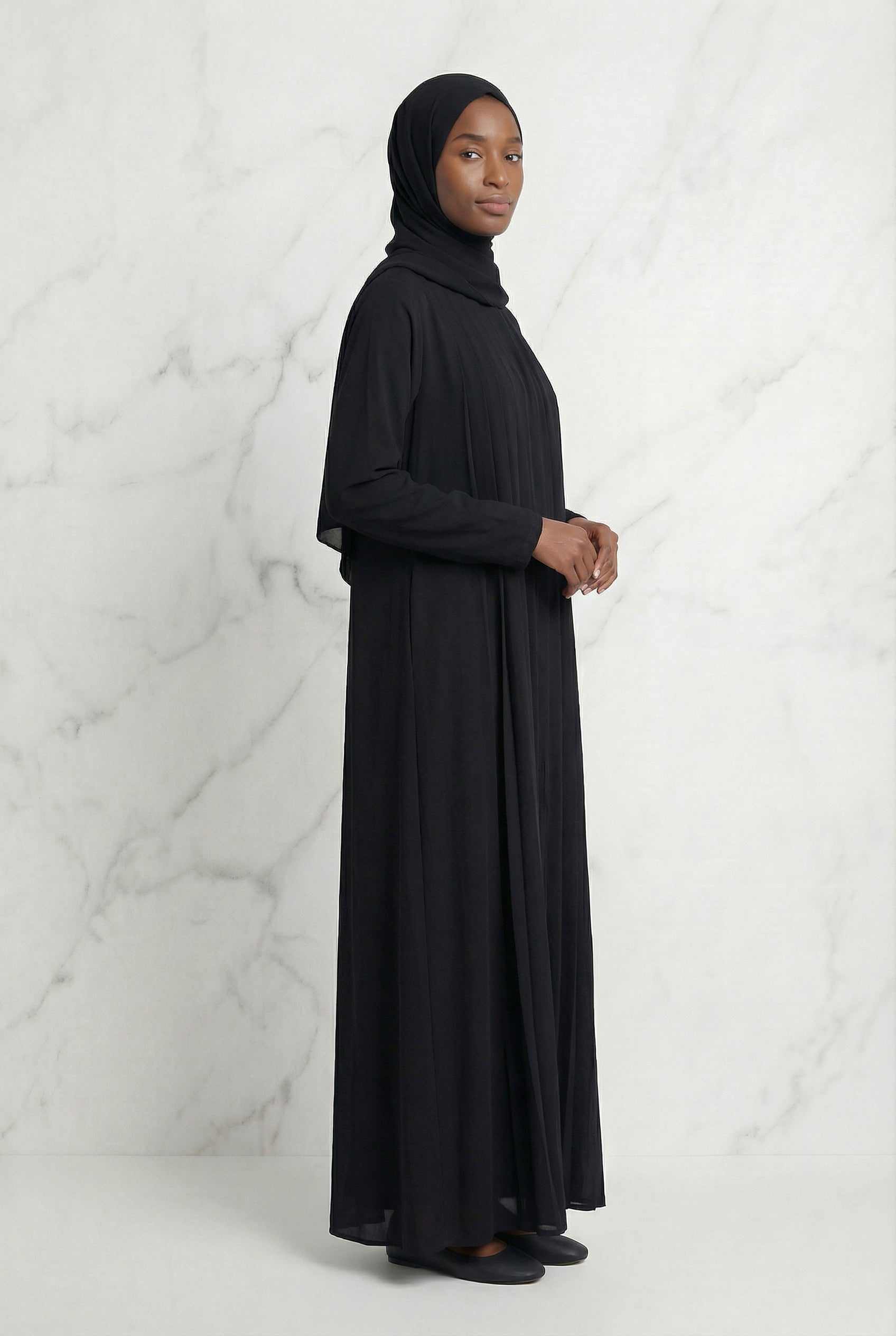 Classic Abaya Black 659 Col 18