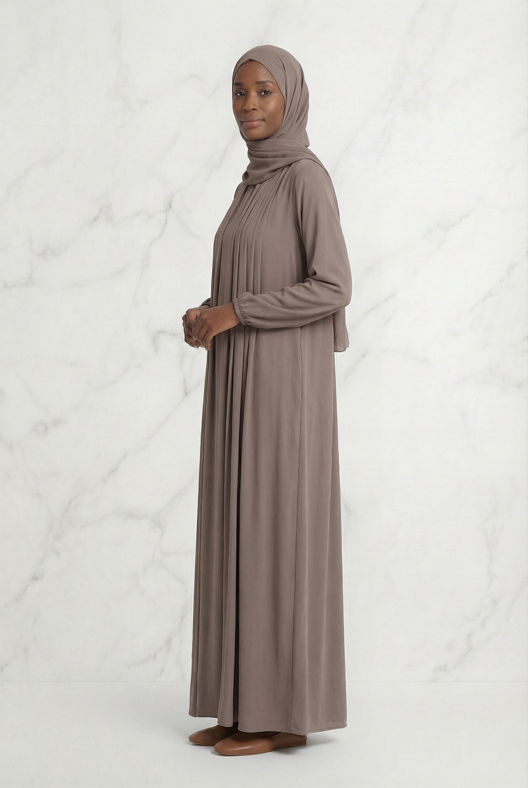 Classic Abaya Beige 659 Col 4