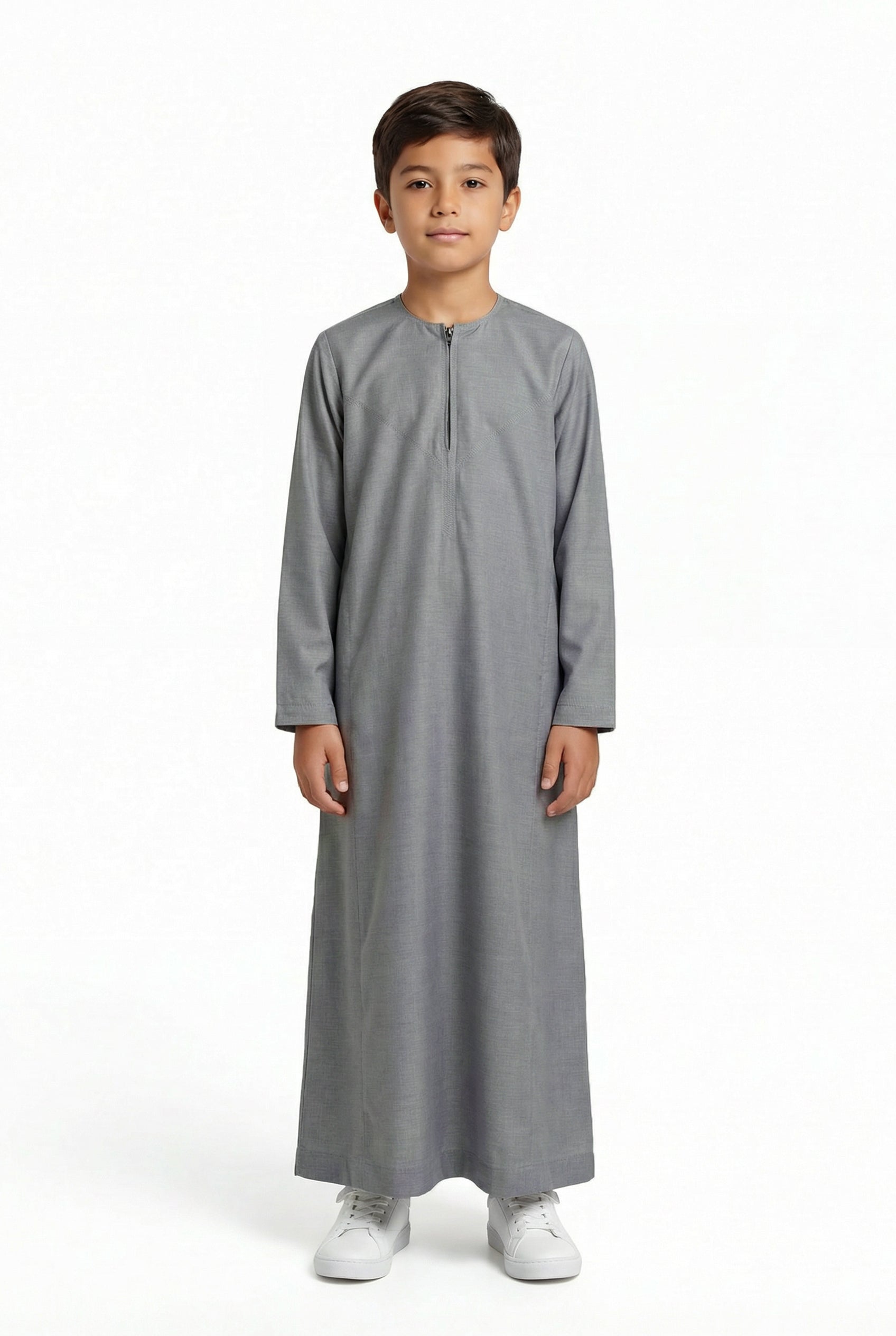 Omani Thobe Grey 1506 Col 9