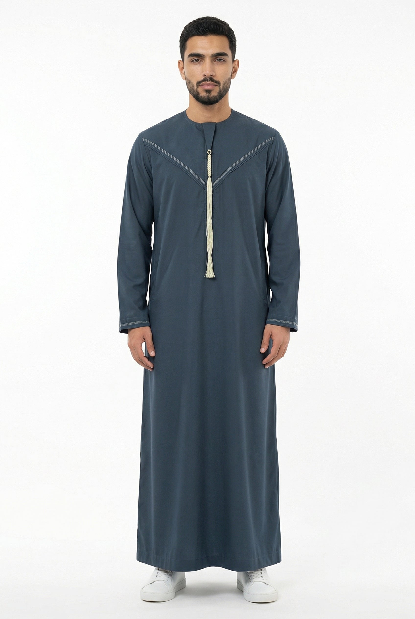 Omani Thobe Teal 923 Col 04