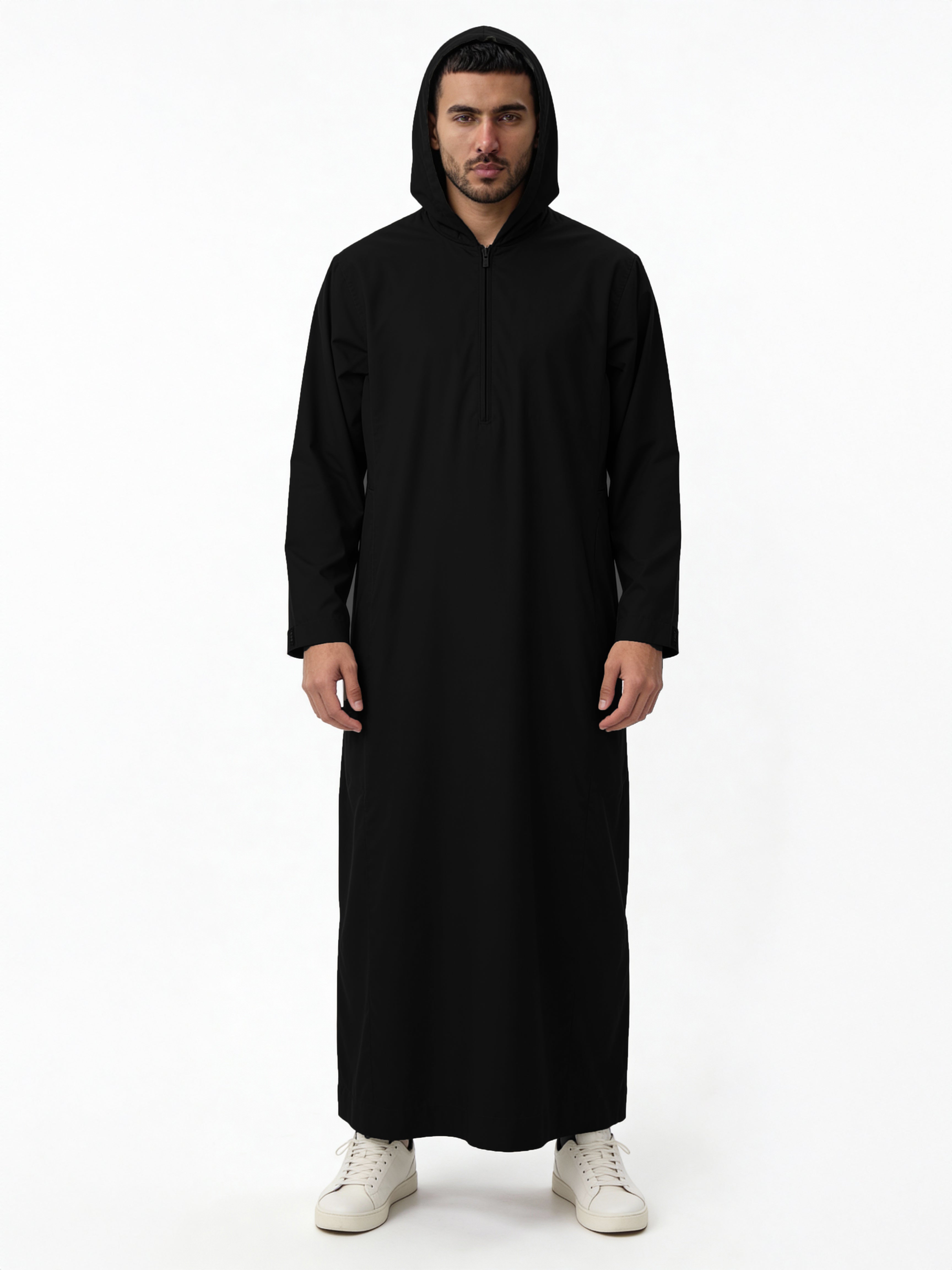 Hooded Thobe Black 950