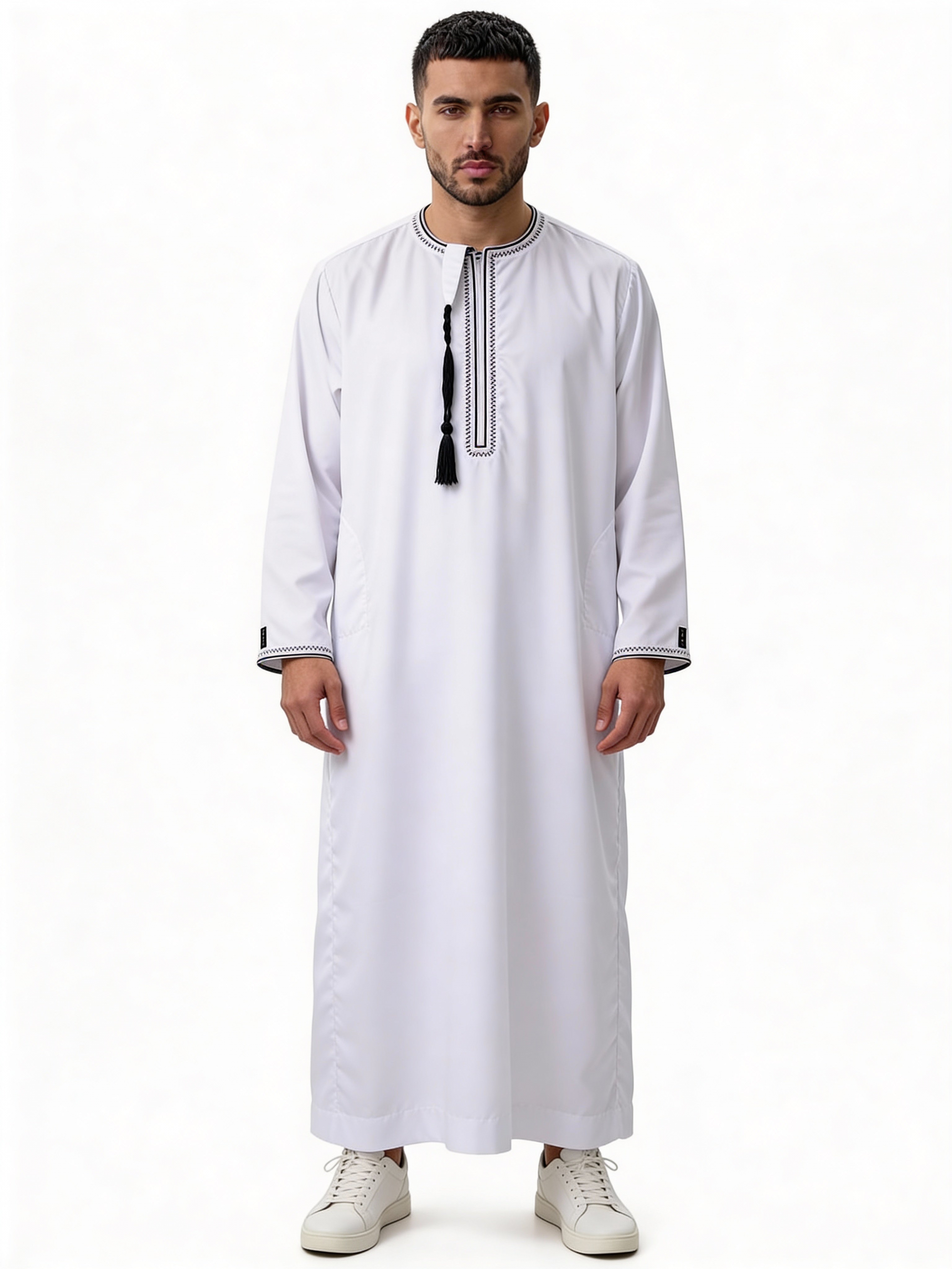 Omani Thobe White K36 Col 01