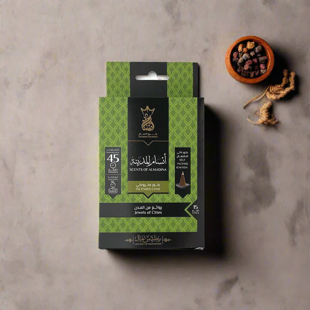 Scents Of Al Madina Incense Cones