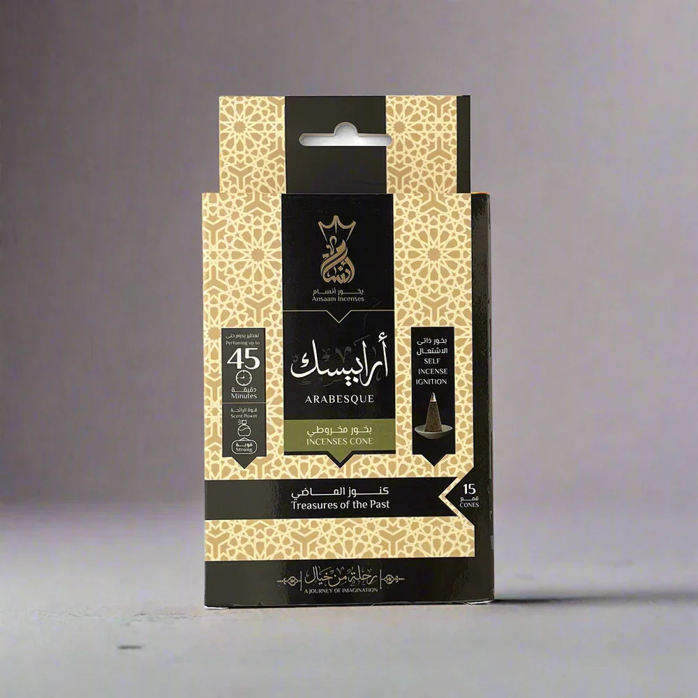 Arabesque Incenses Cones