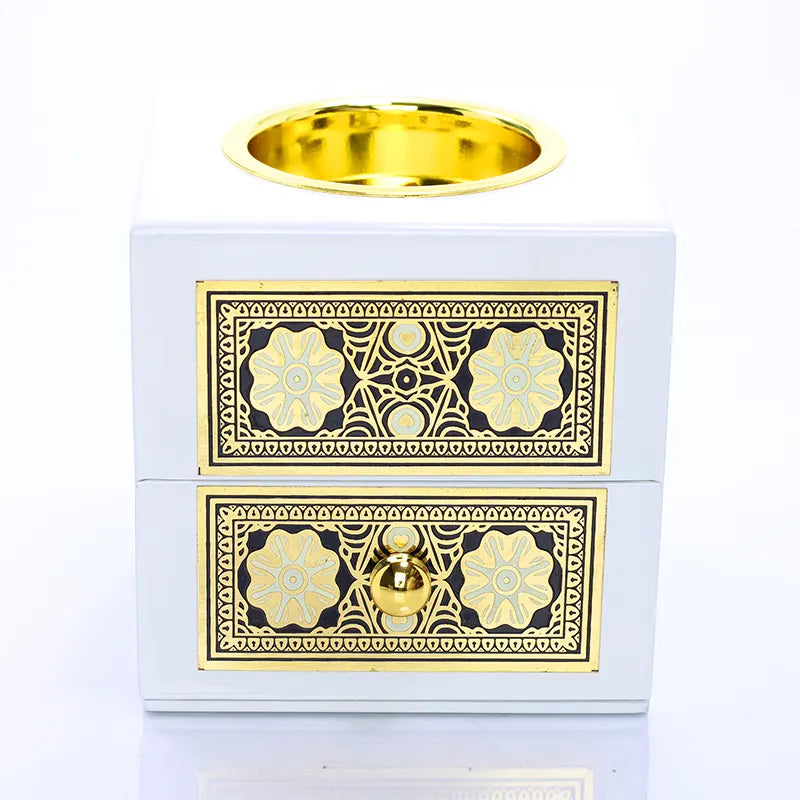 White Cube Designer Bukhoor Burner 00876