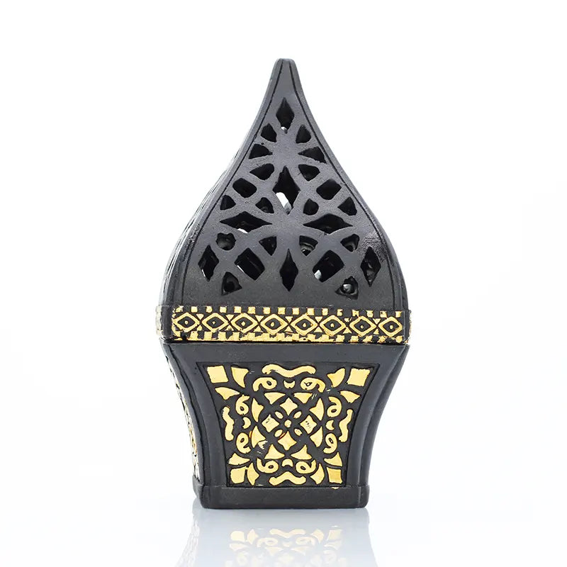 Triangular Black and Gold Burner 10140