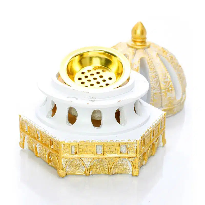 White Dome Bakhoor Burner  10142