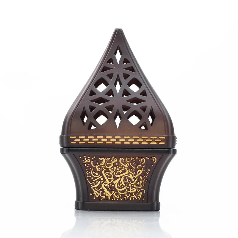 Triangular Brown Bukhoor Burner H7519