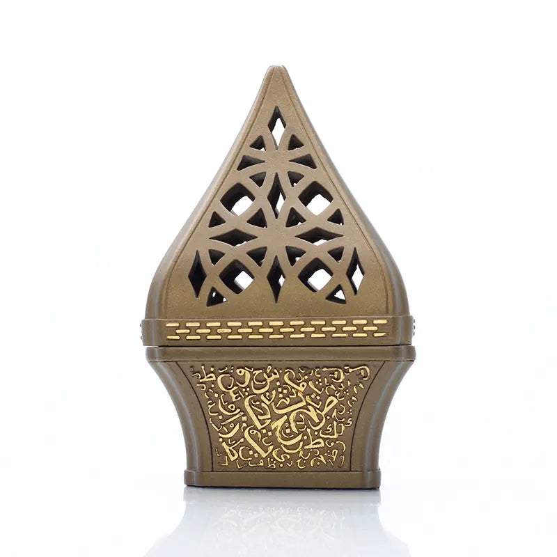 Triangular Champagne Bukhoor Burner H7519