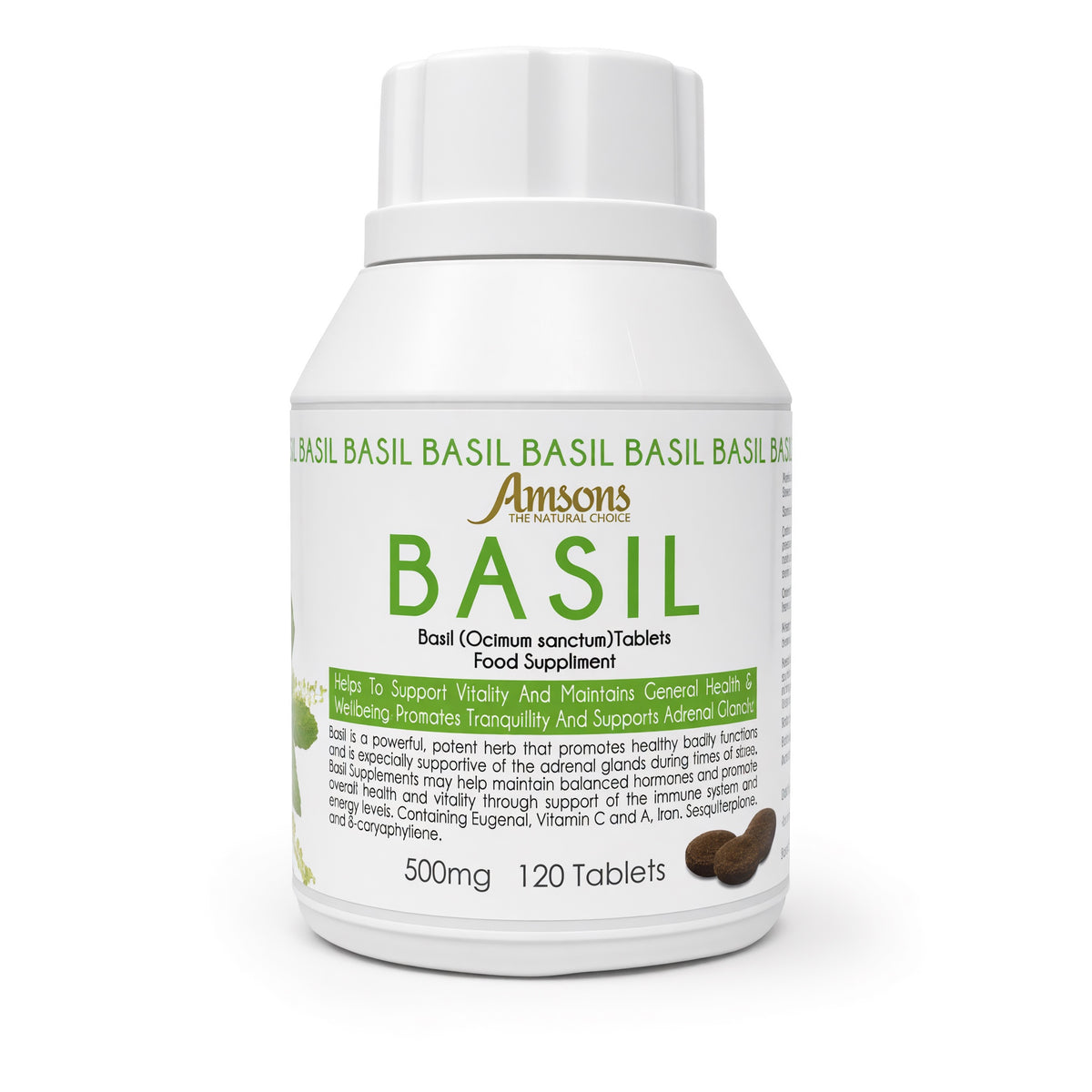Basil Capsules 120 Tablets