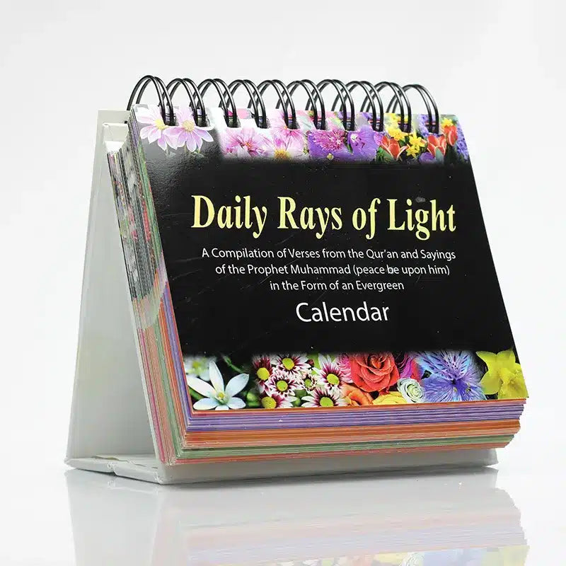 Daily Rays of Light Desktop Calendar