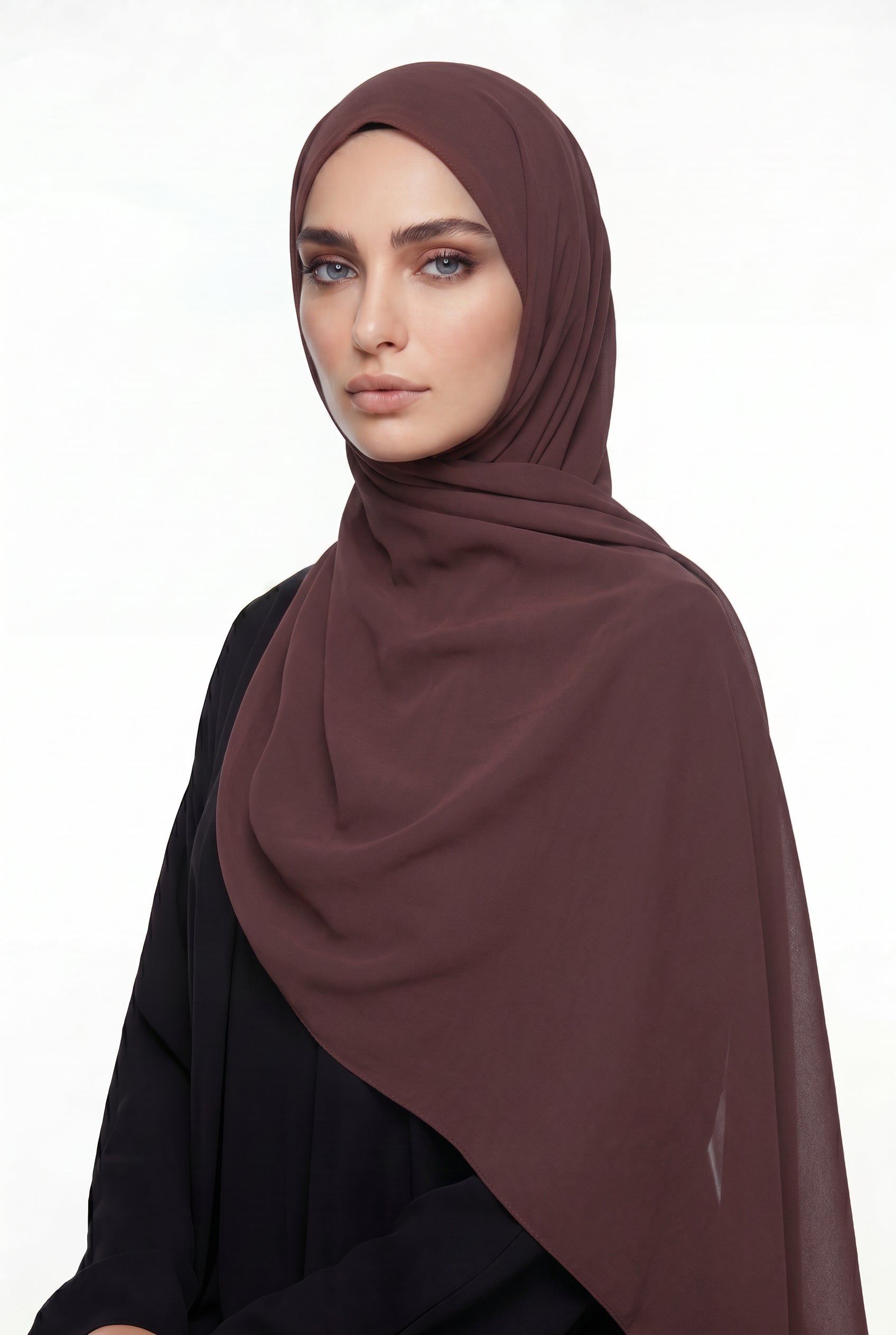 Ruby Chiffon Hijab