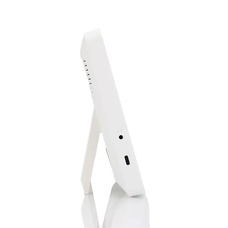 Al-Fajr Azan Clock Cf-19 White