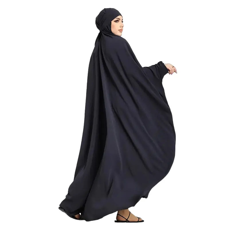 One Piece Charcoal Jilbab