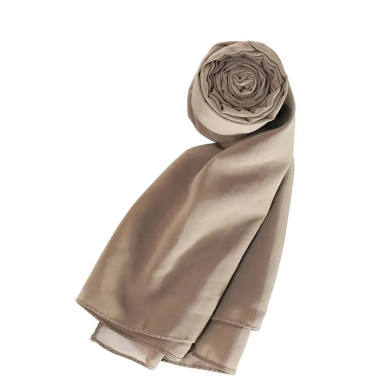 Cappuccino Chiffon Hijab