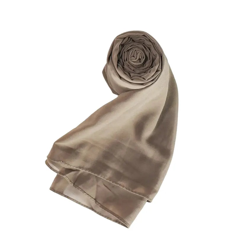 Light Brown Chiffon Hijab