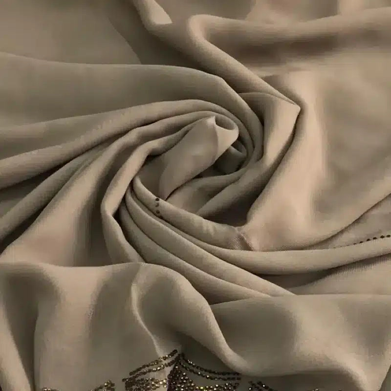 Chiffon crepe with Stone embellishments Design 9