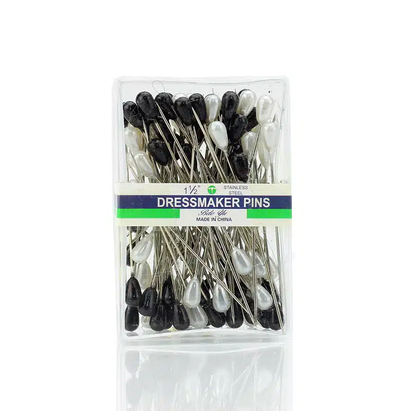 Black and White Hijab Safety Pins Pack