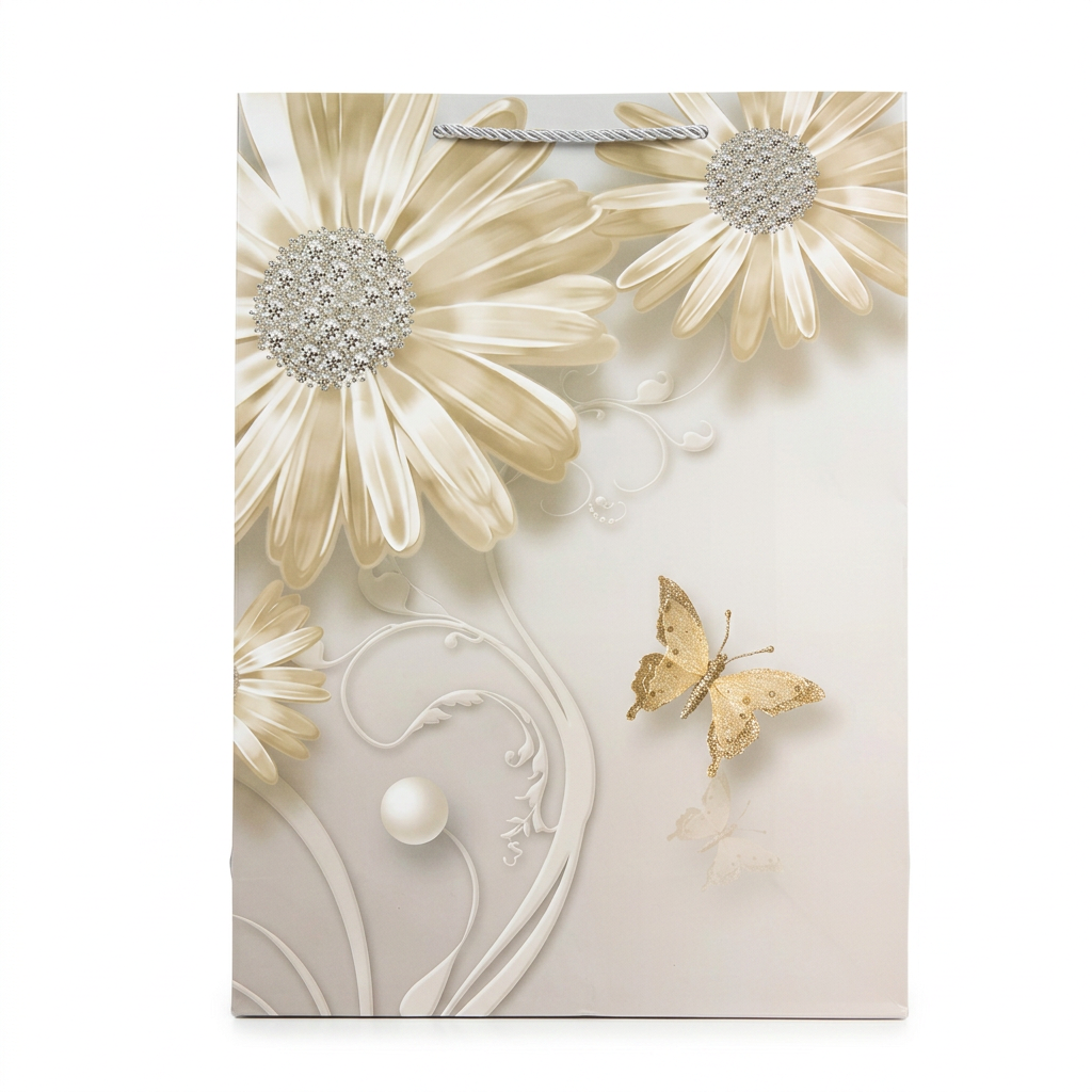 Daisy & Butterfly Gift Bag - Large