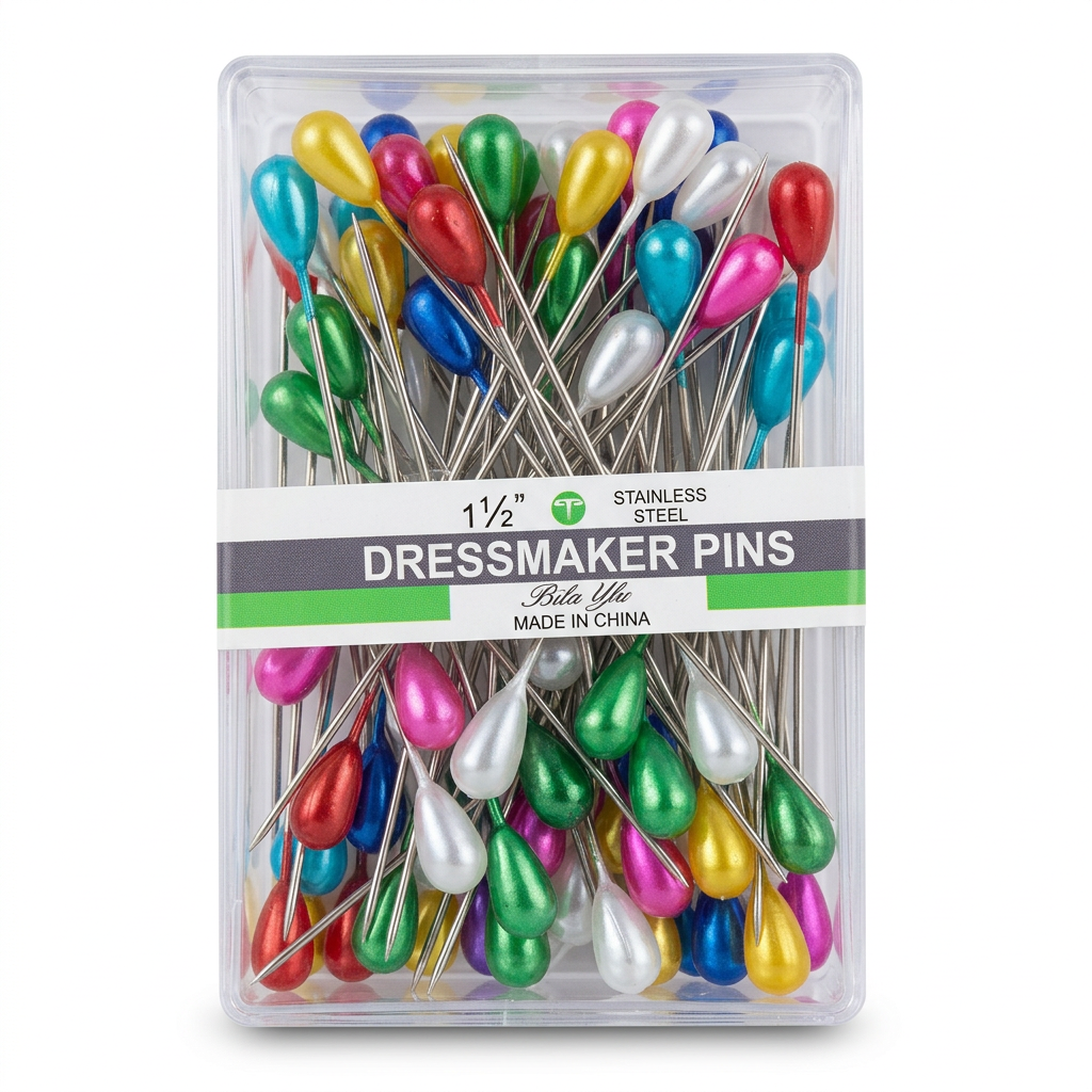 Dressmaker Pins 1.5 inches - MultiColour