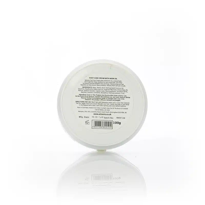 Foot Care Cream With Neem Oil 100g