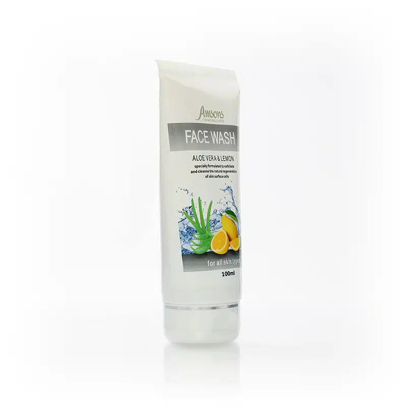 Aloe Vera & Lemon Face Wash 100ml