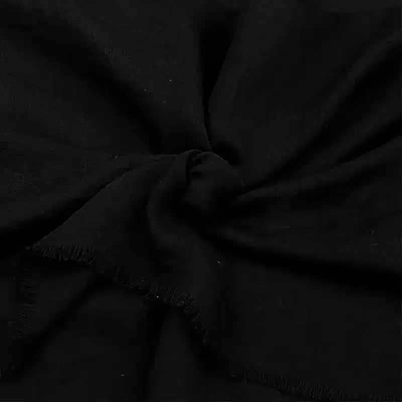 Feather Collection Hijab Black