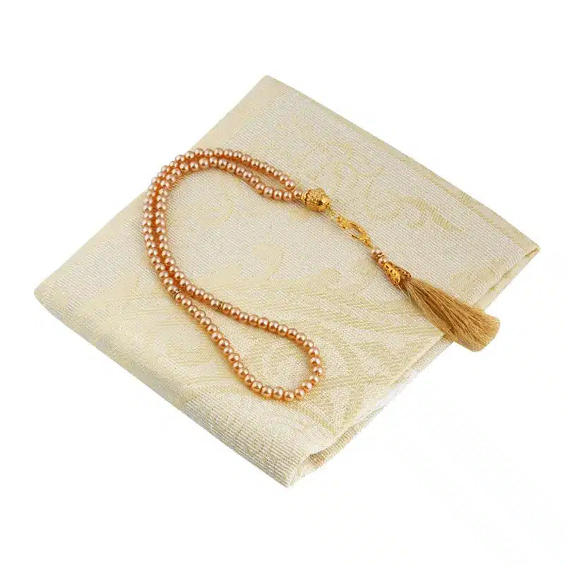 Gold Muslim Prayer Gift Set