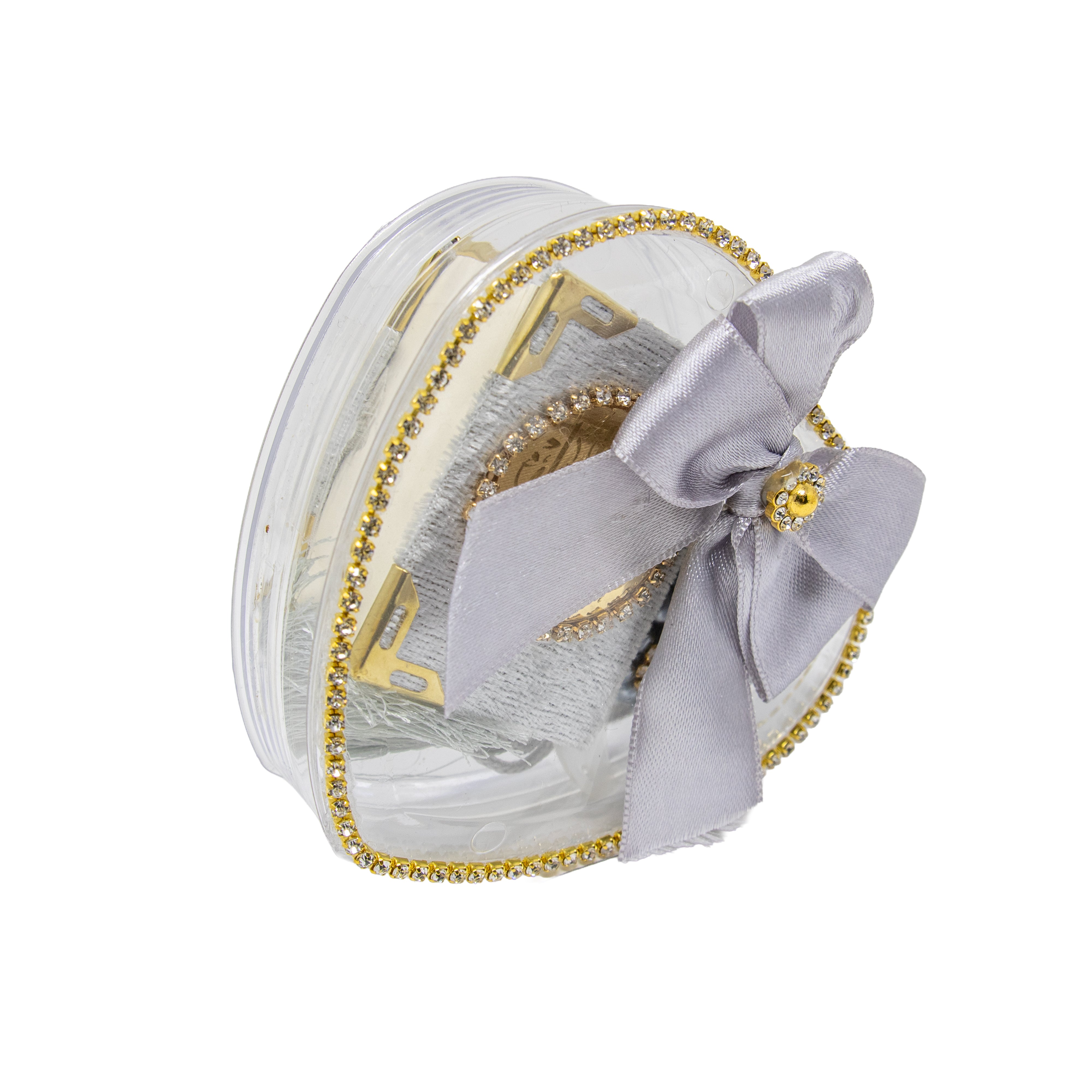 Mini Quran Heart Heart Gift Grey