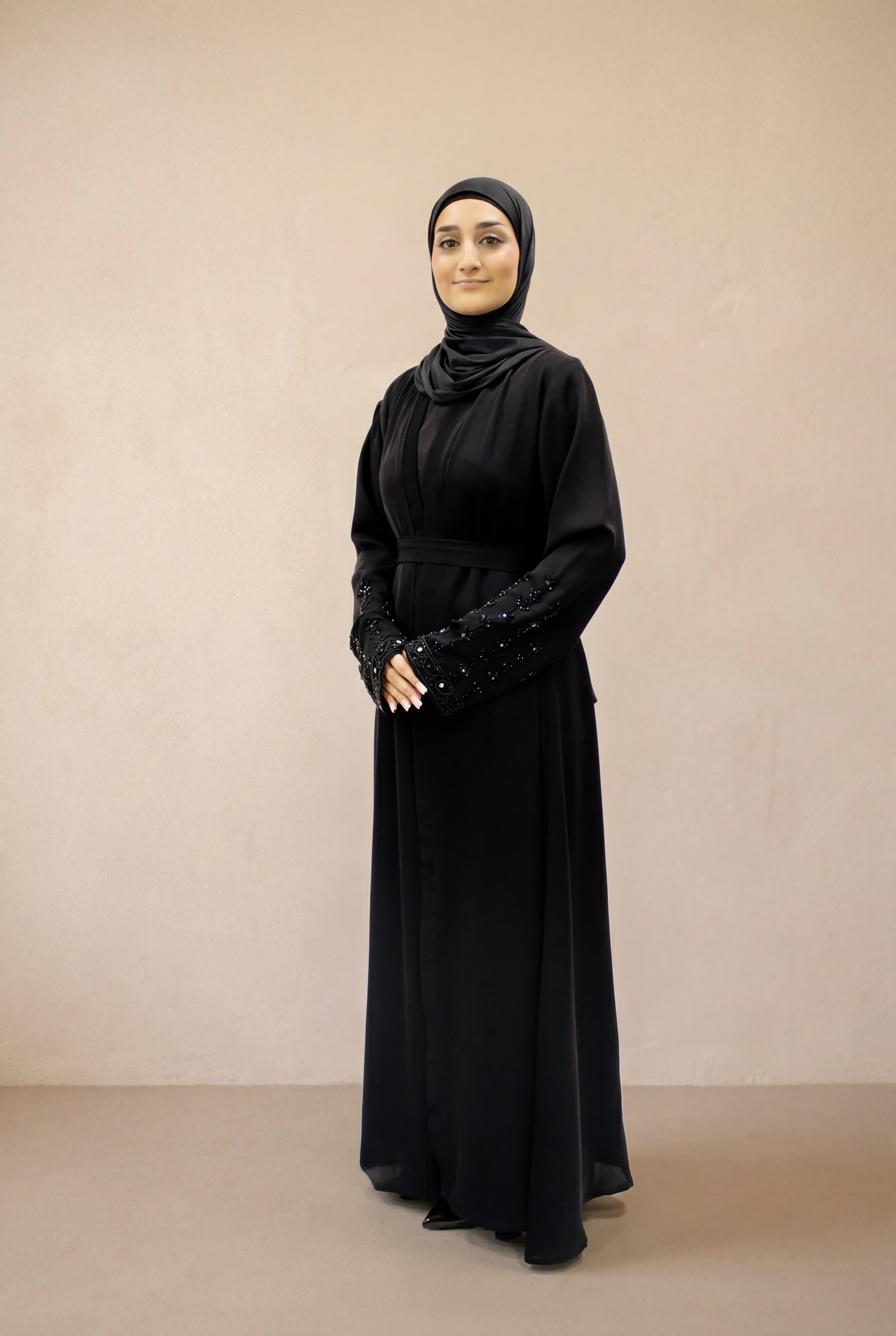 Eclipse Embellished Kimono Silver 6098