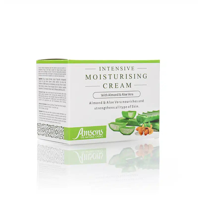 Intensive Moisturising Cream with Almond and Aloe Vera 50g
