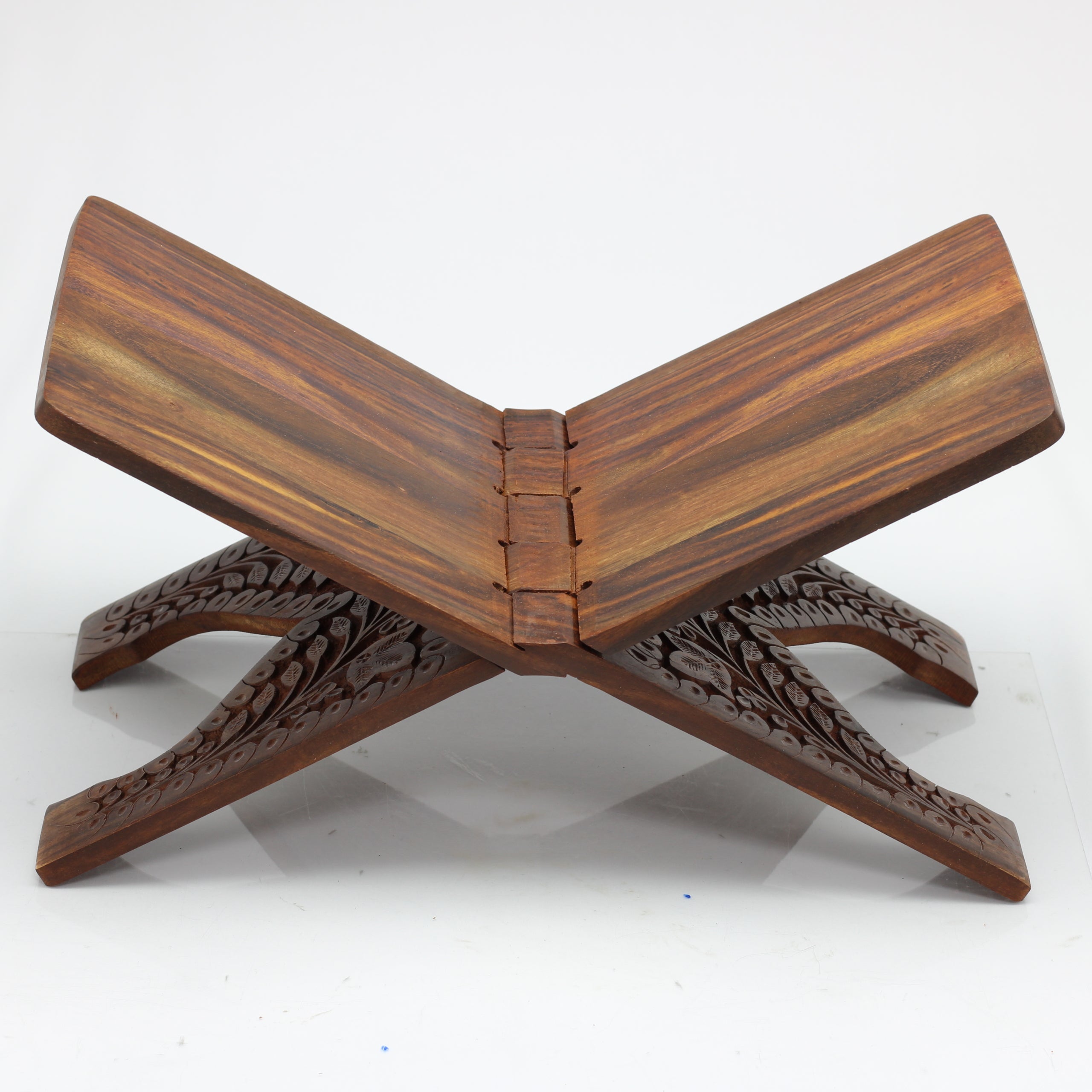 Large Dark Brown Wood Rehal