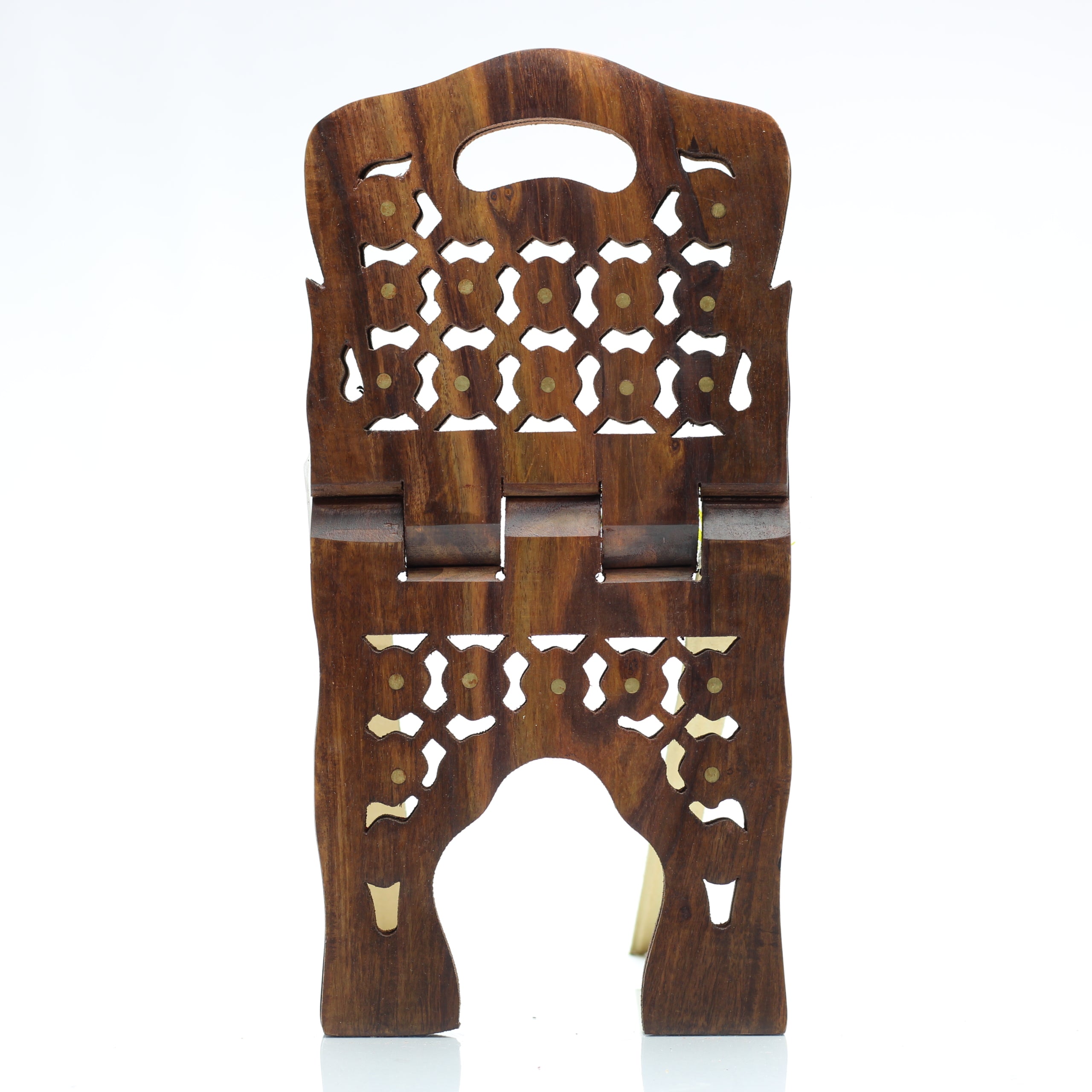 Elegant Brown Wood Rehal