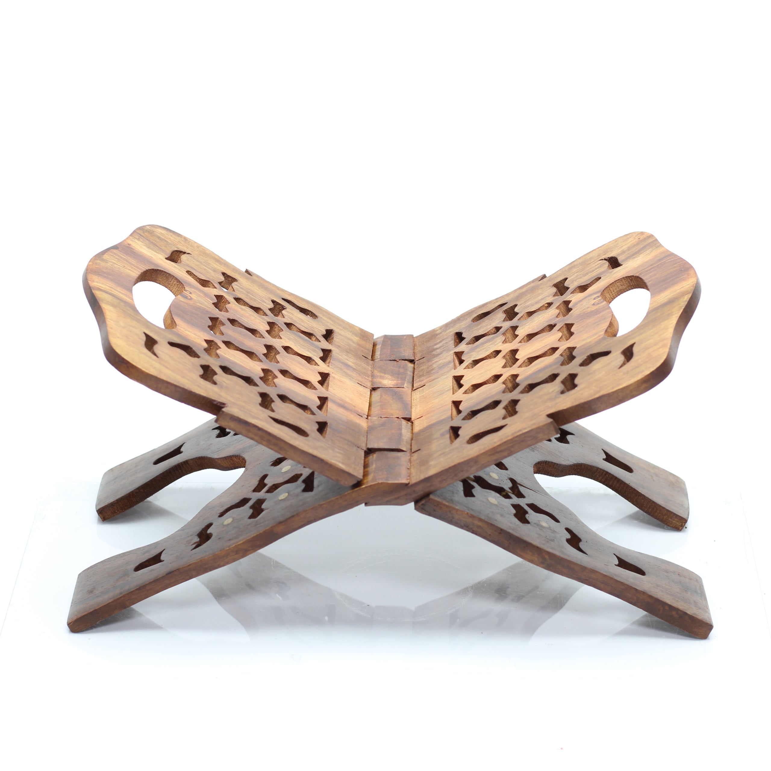 Elegant Brown Wood Rehal