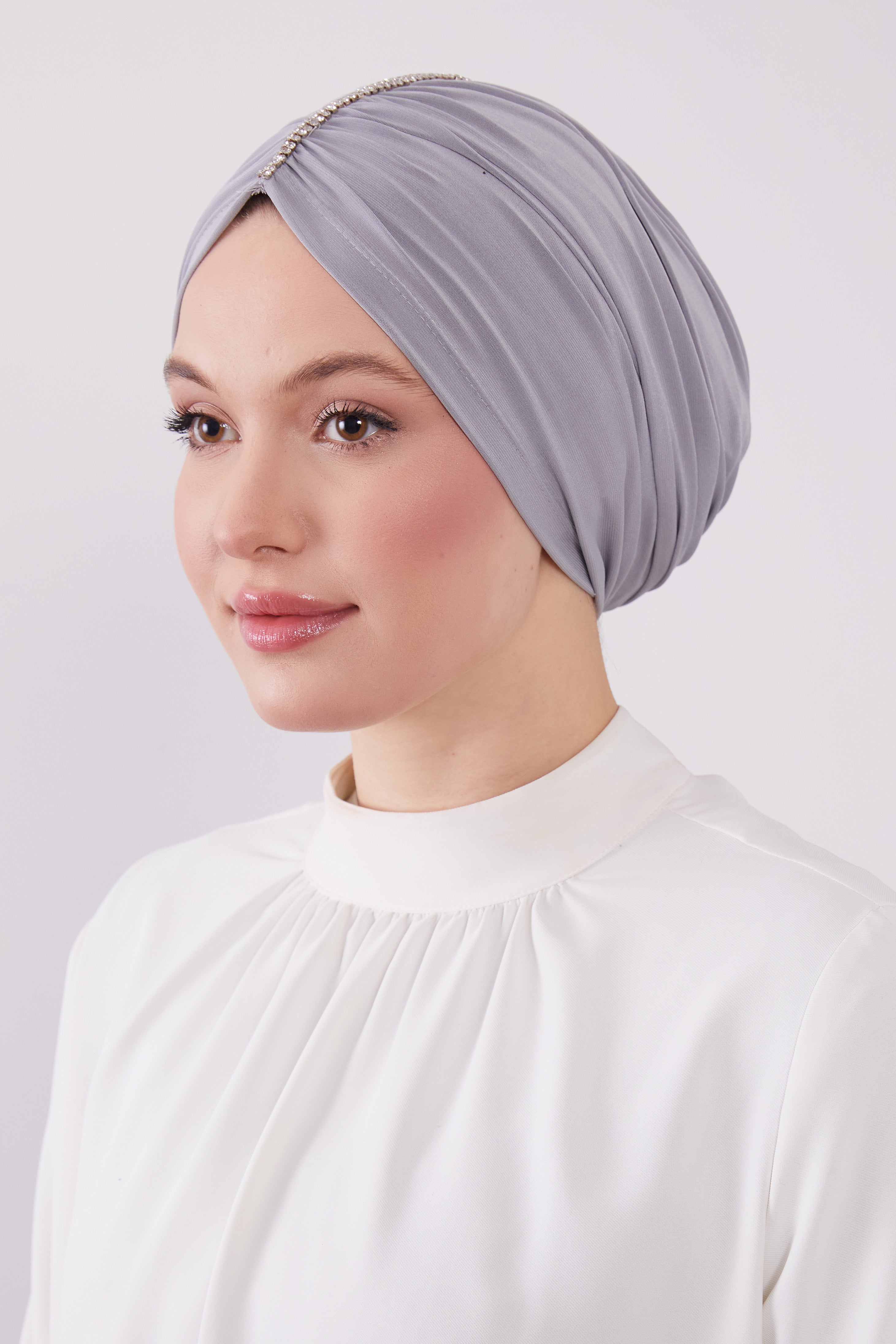 Party Turban Sea Green Col 56