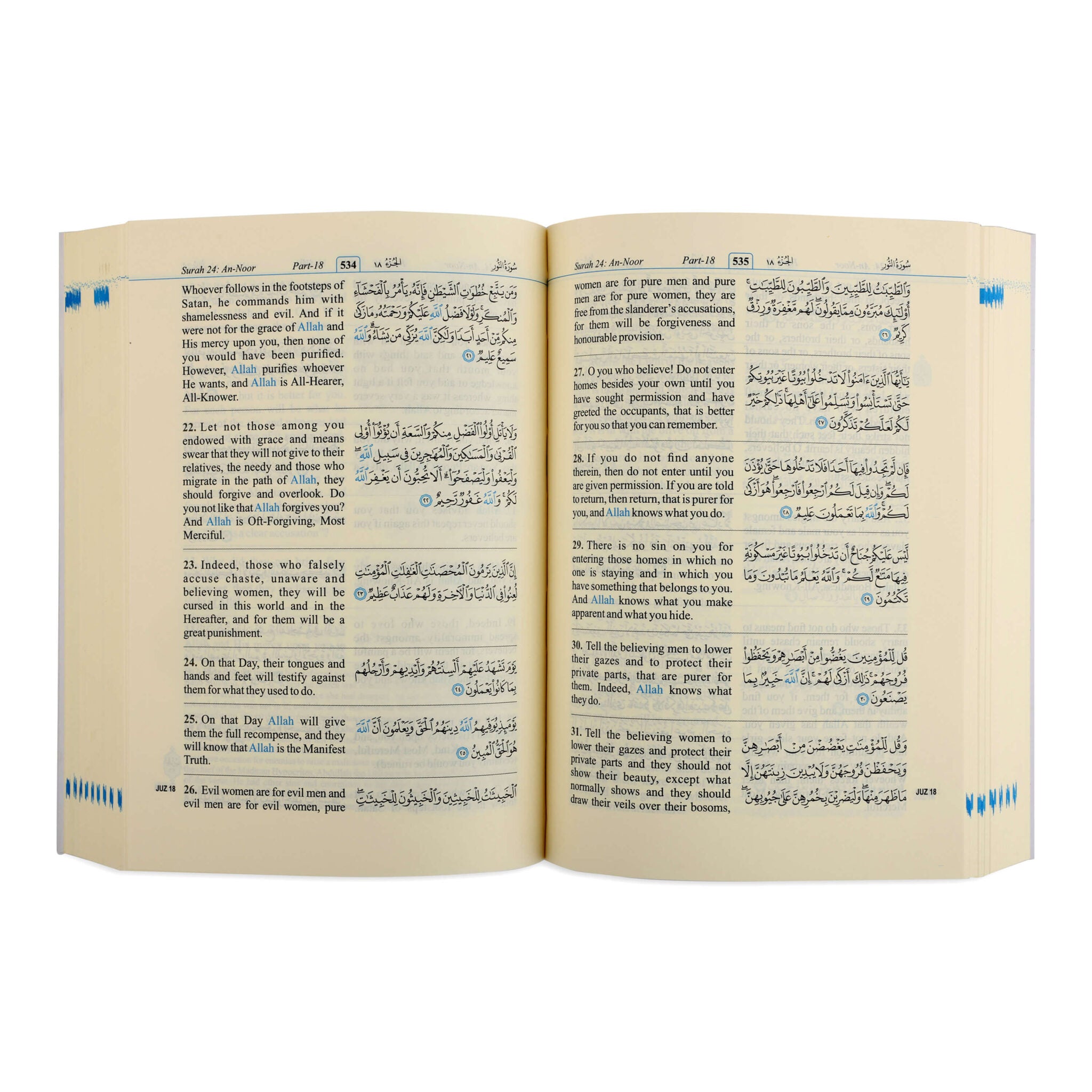 THE NOBLE QURAN (RIYADHUL QURAN-ENGLISH/ARABIC)