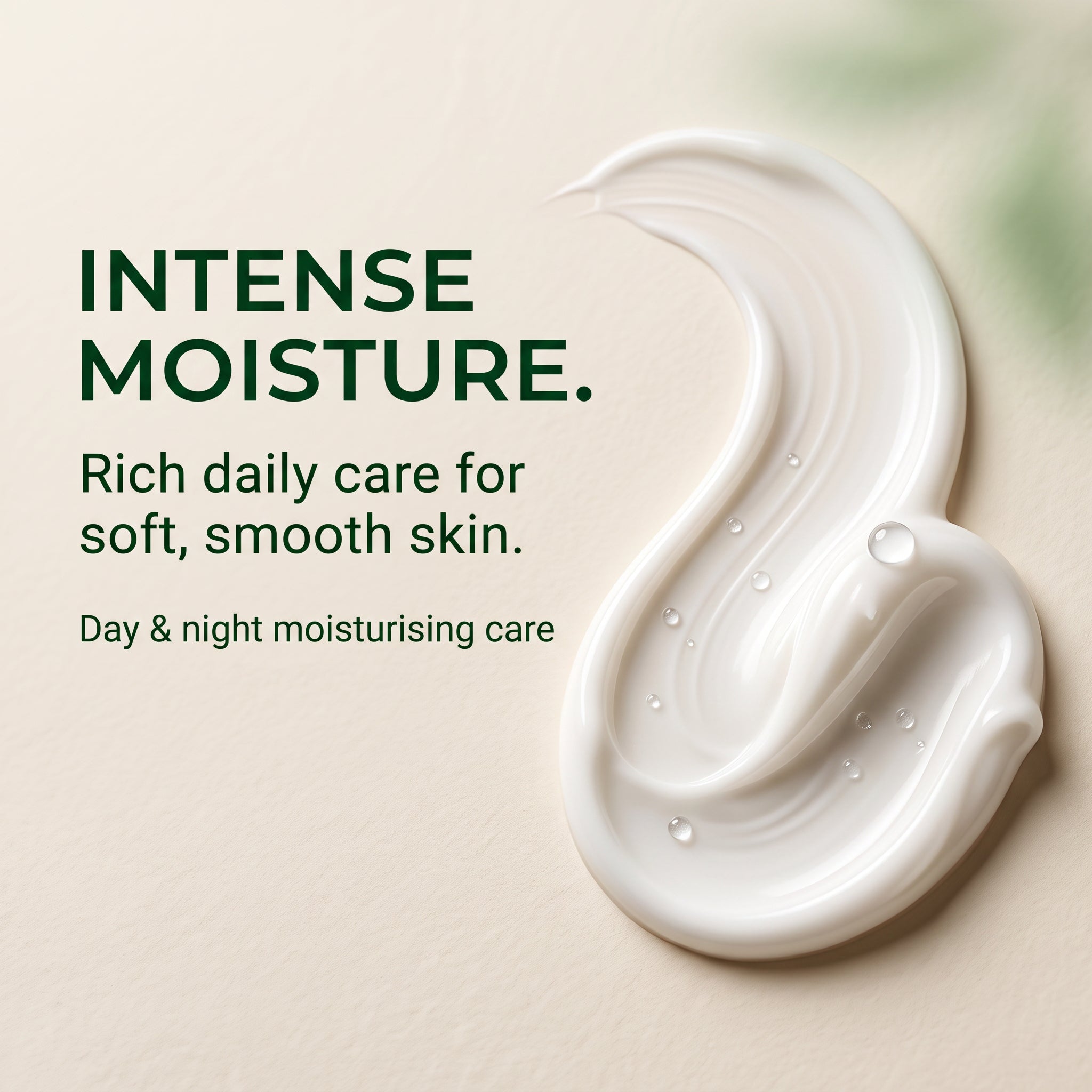 Intensive Moisturising Cream with Almond and Aloe Vera 50g